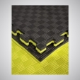 Tatami puzzle 100 x100 x 2 cm žluto-černé