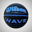Míč basketbal Wilson WAVE PHENOM BLACK/BLUE WTB0854XB7