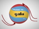 Míč volejbal Jump 5481S Gala barva žluto/modro/červená