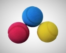 Soft tenis míček, softtenisový míček 1 ks
