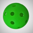 Florbalový míček Unihoc - zelený