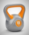 Činka kettlebell 8 kg plastový plášť