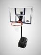 Basketbalová konstrukce streetball - deska 112 cm - odpružený koš - síťka