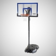 Basketbalová konstrukce streetball - deska 122 cm - odpružený koš - síťka