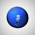 Medicinální míč - 5 kg gumový 