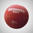 Medicinální míč - 9 kg gumový
