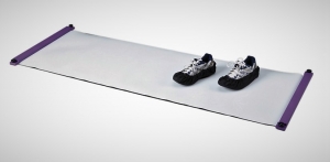 Posilovací klouzavá podložka SLIDE BOARD MAT 180x60 cm