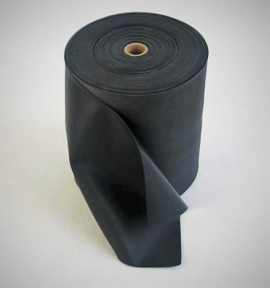 Flexaband protahovací - posilovací guma - aerobic - metráž  12 m x 15 cm/0,65 mm  