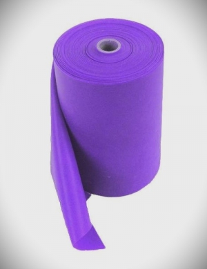 Flexaband protahovací - posilovací guma - aerobic - metráž 12 m x 15 cm/0,5 mm  