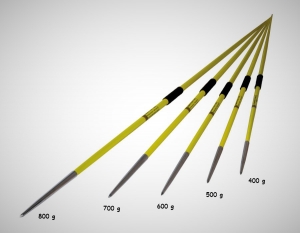 Oštěp GETRA 700 g závodní certifikát WA 2025