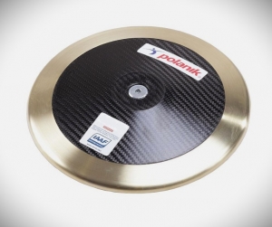 Disk POLANIK CCD14-2 plastový závodní  2 kg s karbonovou obroučkou certifikát WA