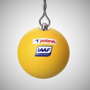 Kladivo atletické POLANIK 6 kg/105 mm PM-6/105 závodní certifikát WA 