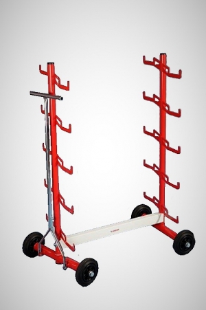 Stojan na startovní bloky BR15-10-W POJÍZDNÝ