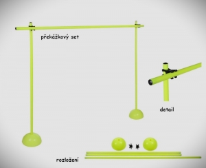 Překážka - Překážkový set s tyčkou