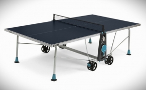 Stůl na stolní tenis CORNILLEAU 200 X CROSSOVER outdoor, modrý