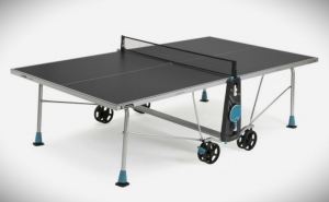 Stůl na stolní tenis CORNILLEAU 200 X CROSSOVER outdoor, šedý