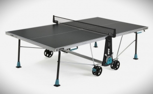 Stůl na stolní tenis CORNILLEAU 300 X CROSSOVER outdoor, šedý