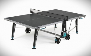 Stůl na stolní tenis CORNILLEAU 400 X CROSSOVER outdoor, šedý