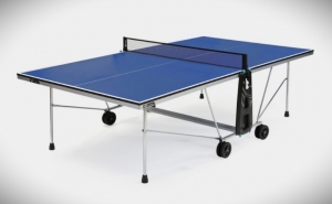 Stůl na stolní tenis CORNILLEAU 100 Indoor, modrý