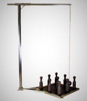 Ruské - zahradní kuželky komplet PŘENOSNÉ