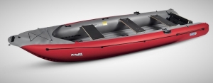 GUMOTEX Ruby XL červeno - šedá