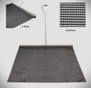 Síťovačka s kovovou násadou