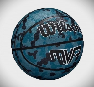 Míč basketbal Wilson MVP CAMO BLUE vel.7