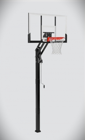 Basketbalová konstrukce streetball - deska 137,5 cm - odpružený koš - síťka