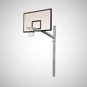 Basketbalová konstrukce JEKL streetball - deska 120 x 90 cm - koš - síťka