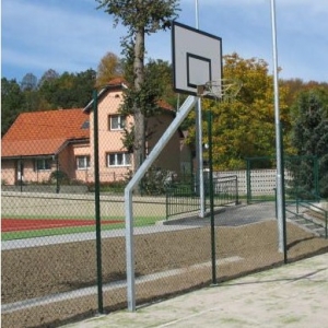 Basketbalová konstrukce streetball - pevná - samostatná