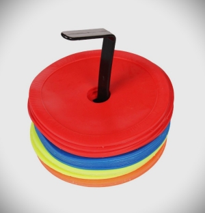 Mety značkovací ploché nášlapné se stojánkem