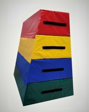 Švédská bedna PUR PĚNA kónická - 4 dílná v120xš120xh80-40 cm