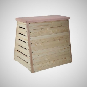 Švédská bedna 7 - dílná kónická potah kůže